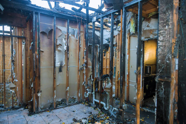 Professional Fire Damage Assessment technician working in Bristol, VA